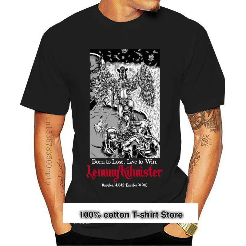 

Camiseta Unisex de color blanco y negro, Camiseta básica de Kilmister, 2021, 2021