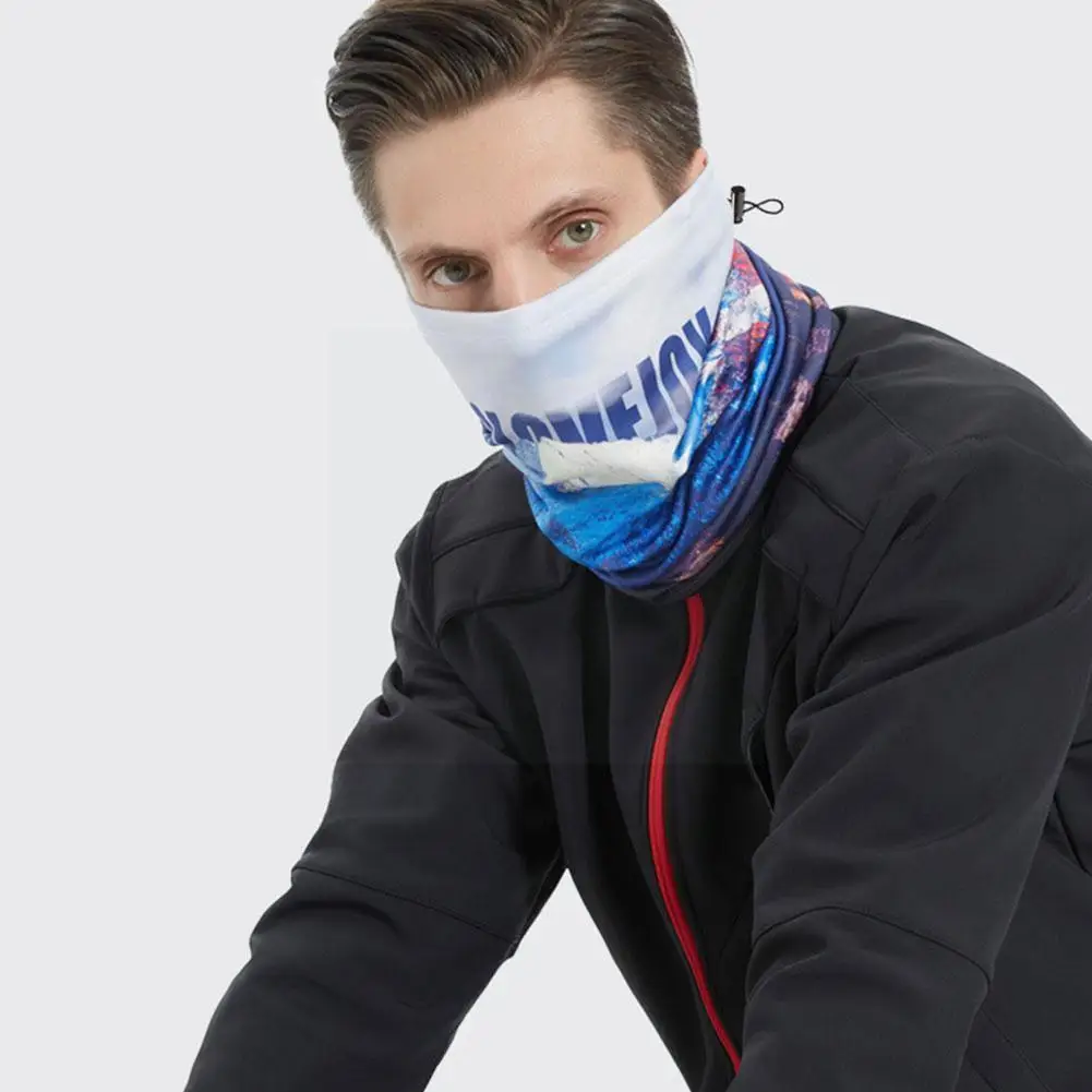 

Зимний шарф для верховой езды, многофункциональный ветрозащитный Теплый шарф унисекс Теплая Шапка Балаклава для катания на лыжах H4s9