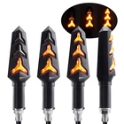 Сигналы поворота для мотоцикла, стрелки, реле E-mark, мигасветильник светодиодный светильник, водонепроницаемый гибкий сигнал заднего хода