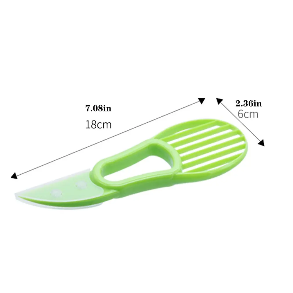 

Multi-functional Three In One Avocado Core Remover Household Kitchen Creative Tool Dicing Tool Avocado Cut