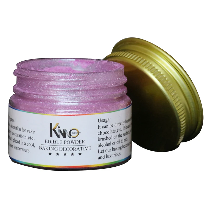 Пищевой порошок KINNO персиковый красный съедобный пищевой для выпечки украшения