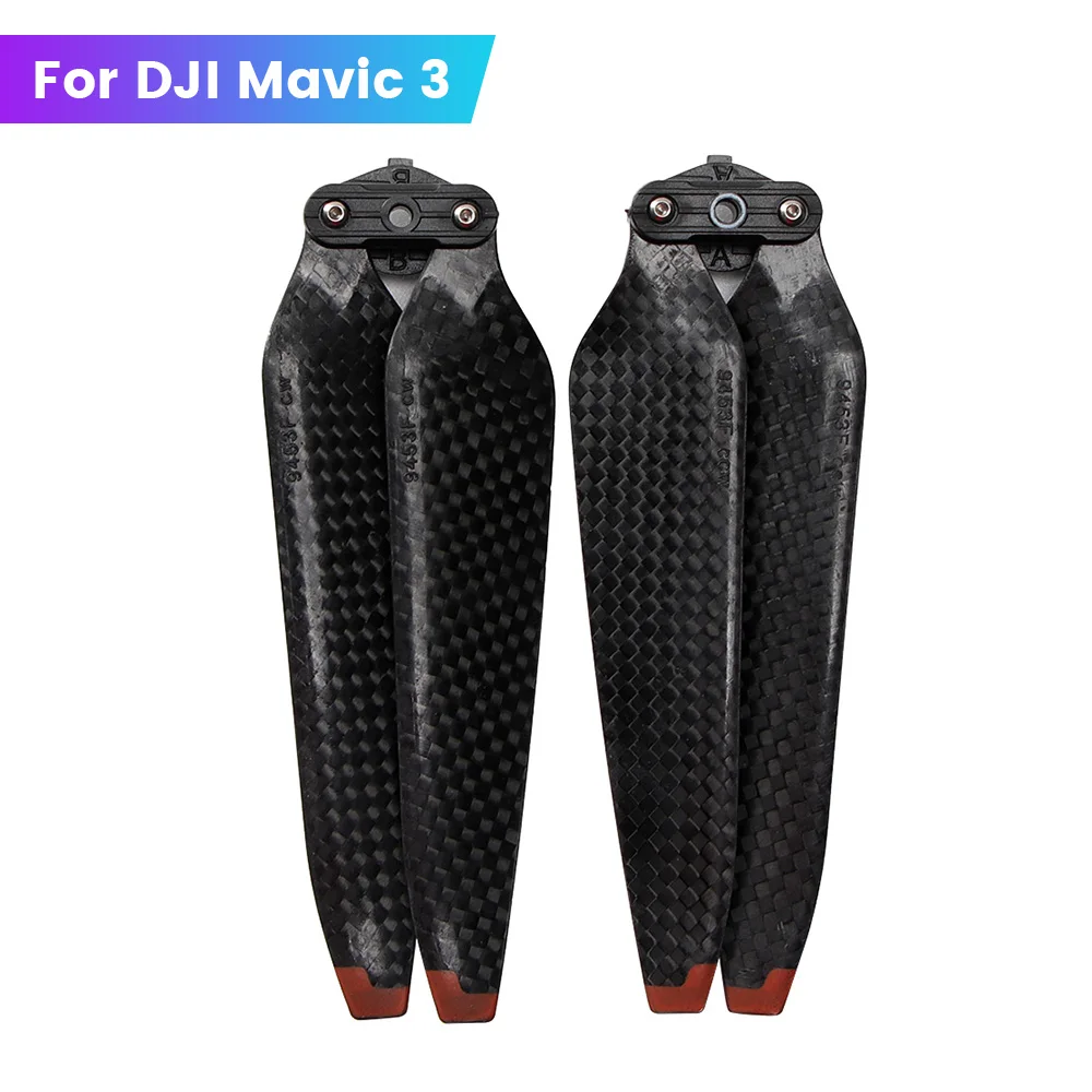 

4 шт. DJI Mavic 3 углеродное волокно складной пропеллер реквизит Замена лопасти крыла вентиляторы запасные части для DJI Mavic 3 Аксессуары для дрона