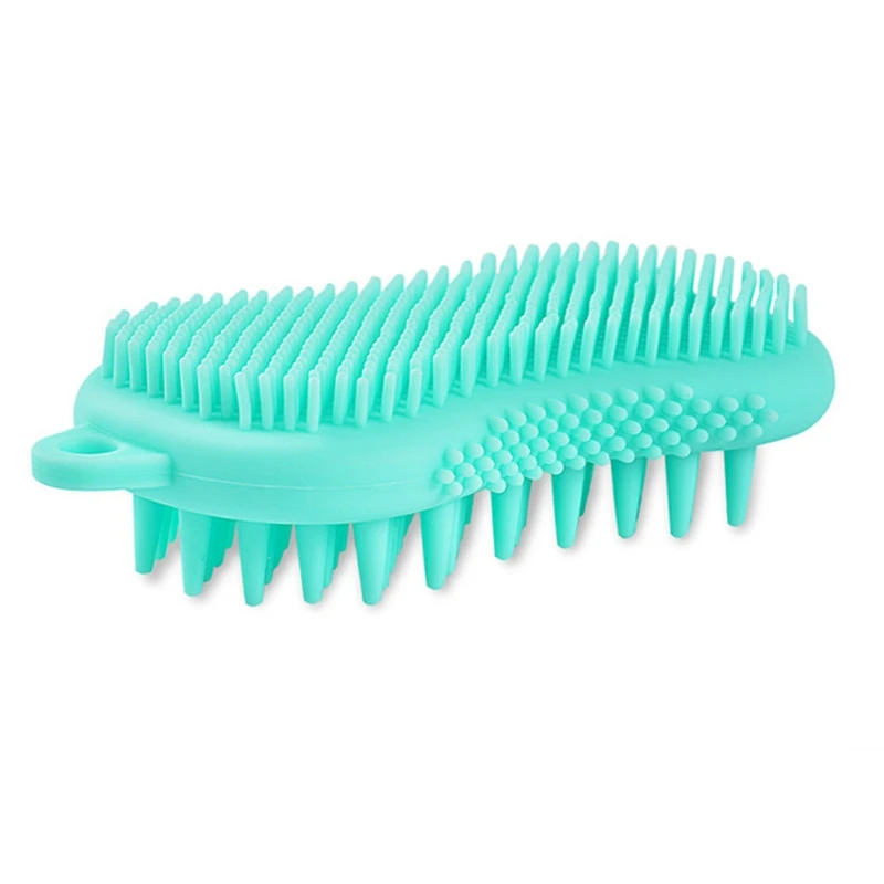 

Hair Scalp Massager Shampoo Brush Exfoliating Silicone Bath Body Brushes
