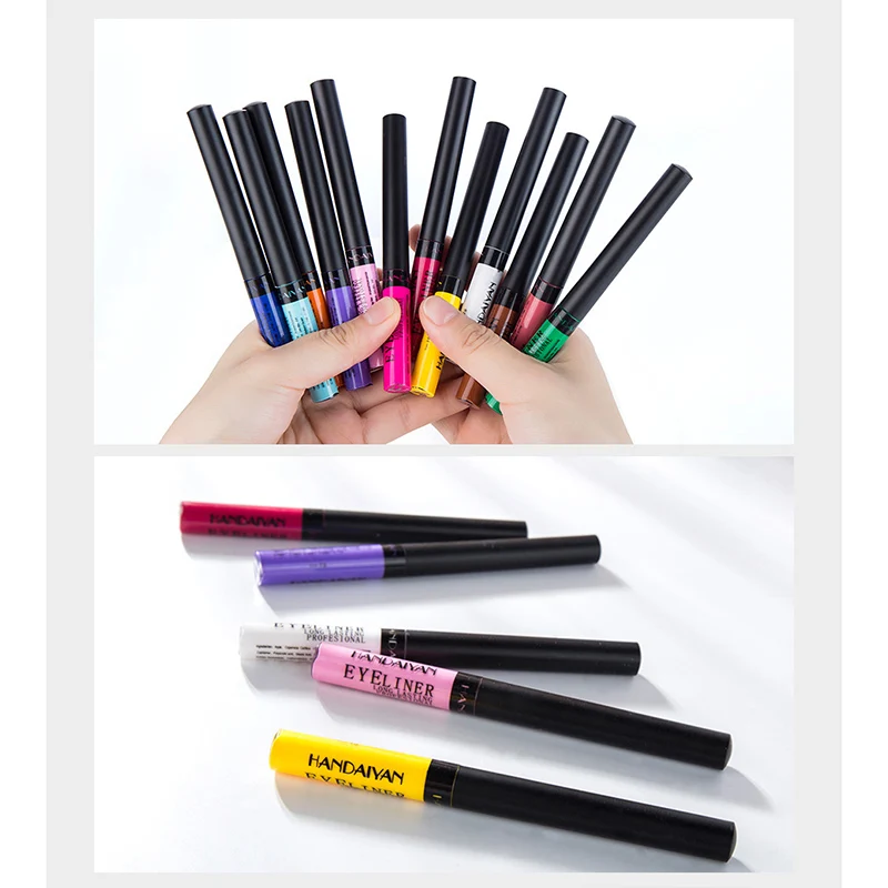 

New Women 12-color Matte Bright-colored Long Lasting Liquid SCI88