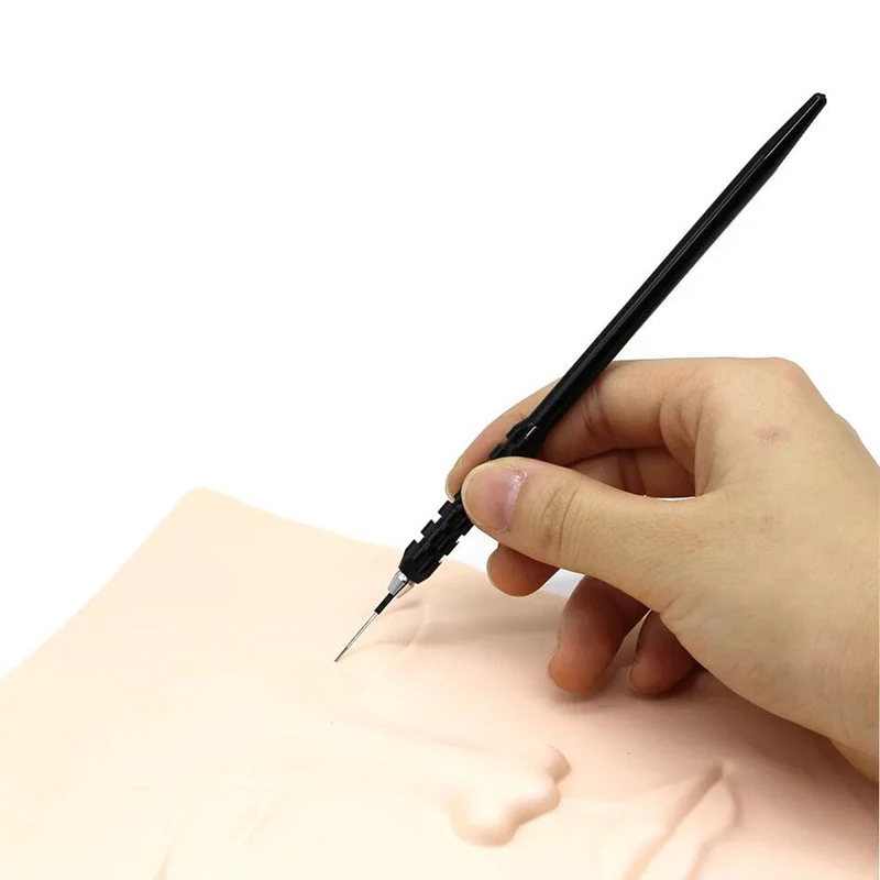 100 шт. 3R игла для тату-машинок микроблейдинг Наложение теней круглых игл бровей