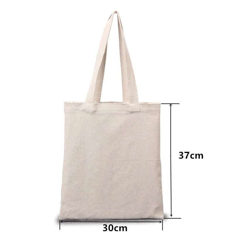 Customized Tote reusable Shopping Bag Add Your Text Print Original Design Image Unisex Fashion Travel Canvas Bags | Багаж и сумки