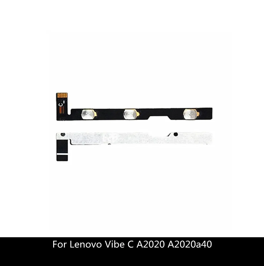 Сменные детали кнопка вкл./выкл. лента громкости для Lenovo Vibe C A2020 A2020a40 гибкий кабель с кнопкой питания