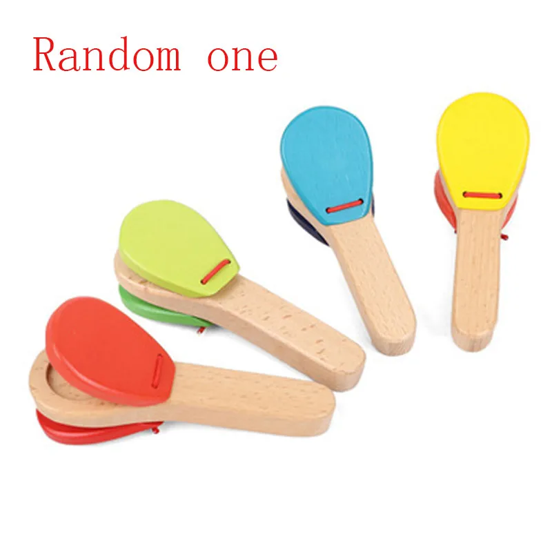 Детский Хлопушка животное Монтессори обучающая игрушка Деревянный 3D Пазл