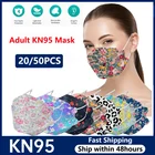 Маска для рта KN95 в форме рыбы для взрослых, KF94, 4 слоя, респиратор fpp2, одобренная маска с принтом N95 ffp2, маски, одноразовые маски
