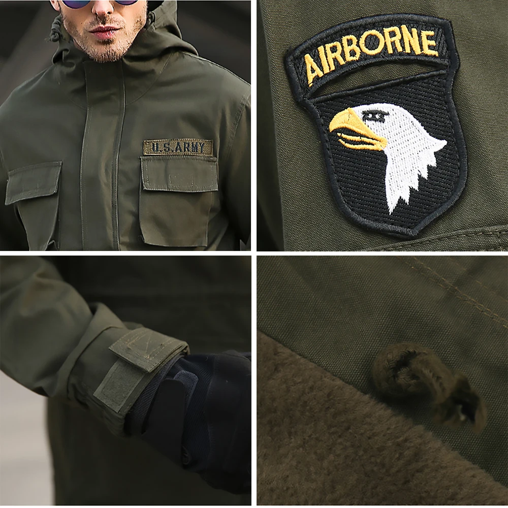 M65 британская армейская одежда для США Повседневная тактическая ветровка