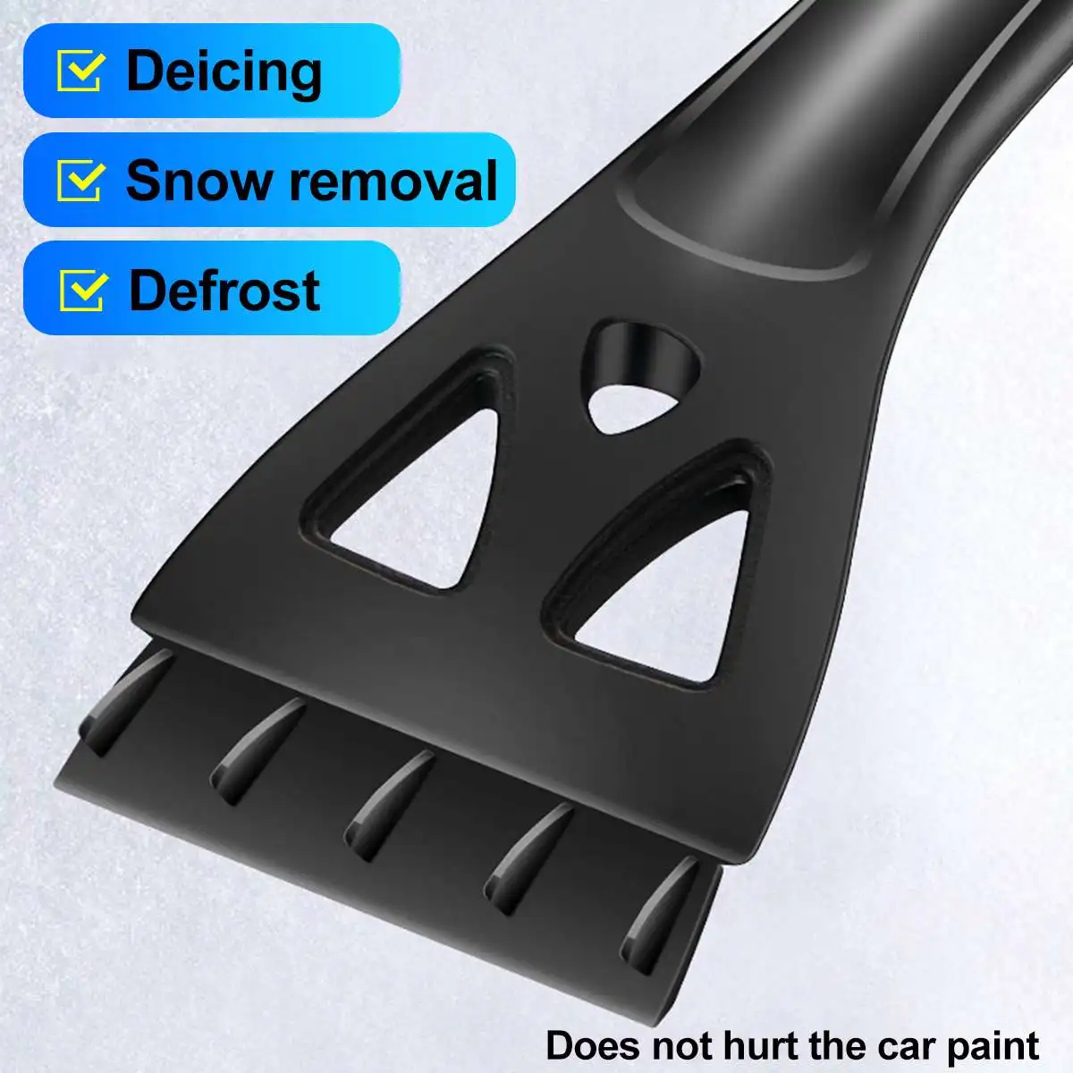 

64CM/80CM 2-IN-1 Rotating Telescopic Car Vehicle Snow Ice Scraper Snow Brush Shovel Removal Brush Winter Tools For Car