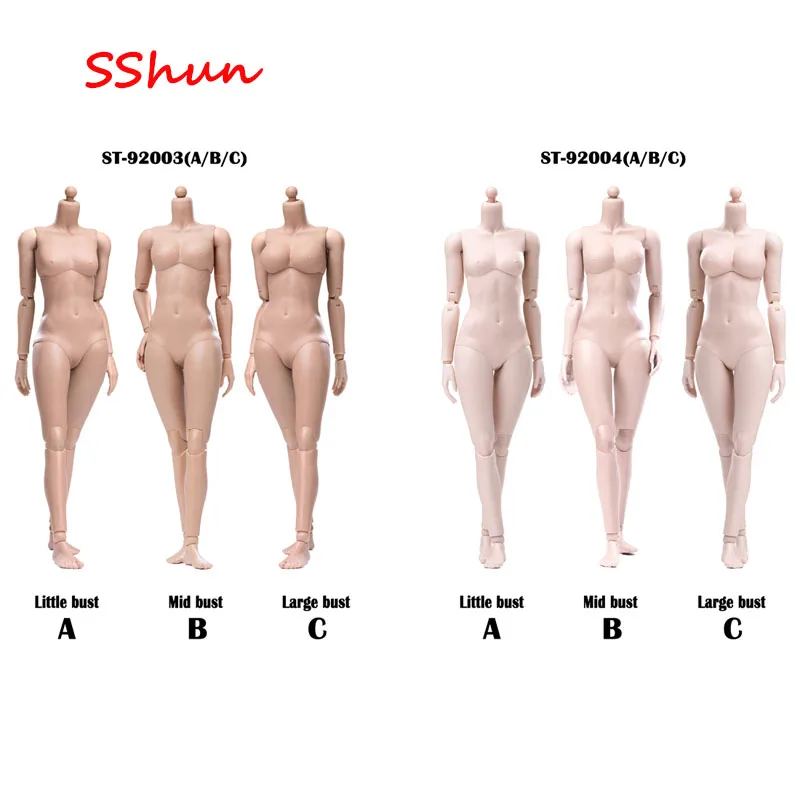 

1/6 Scale Female Modified Version Super flexible body movable body 92003 -92004 Joint female body Improved version