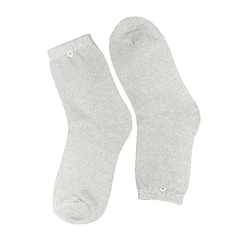 Электрические десятки/EMS стимулятор мышц проводящие перчатки из серебристого