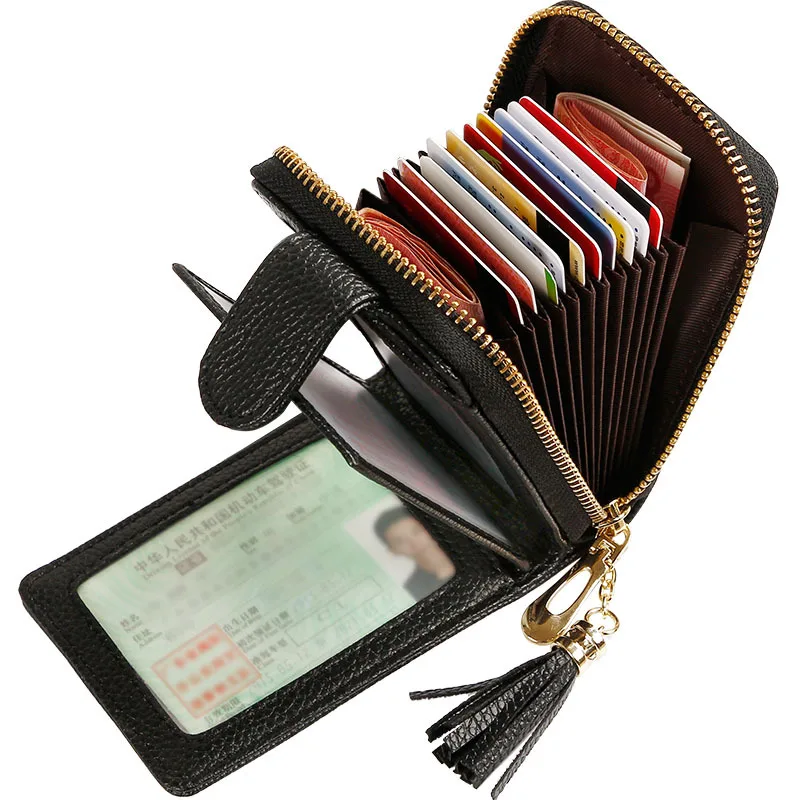 2019 женская сумка для карт водительские права кожаный чехол на молнии organ Zero