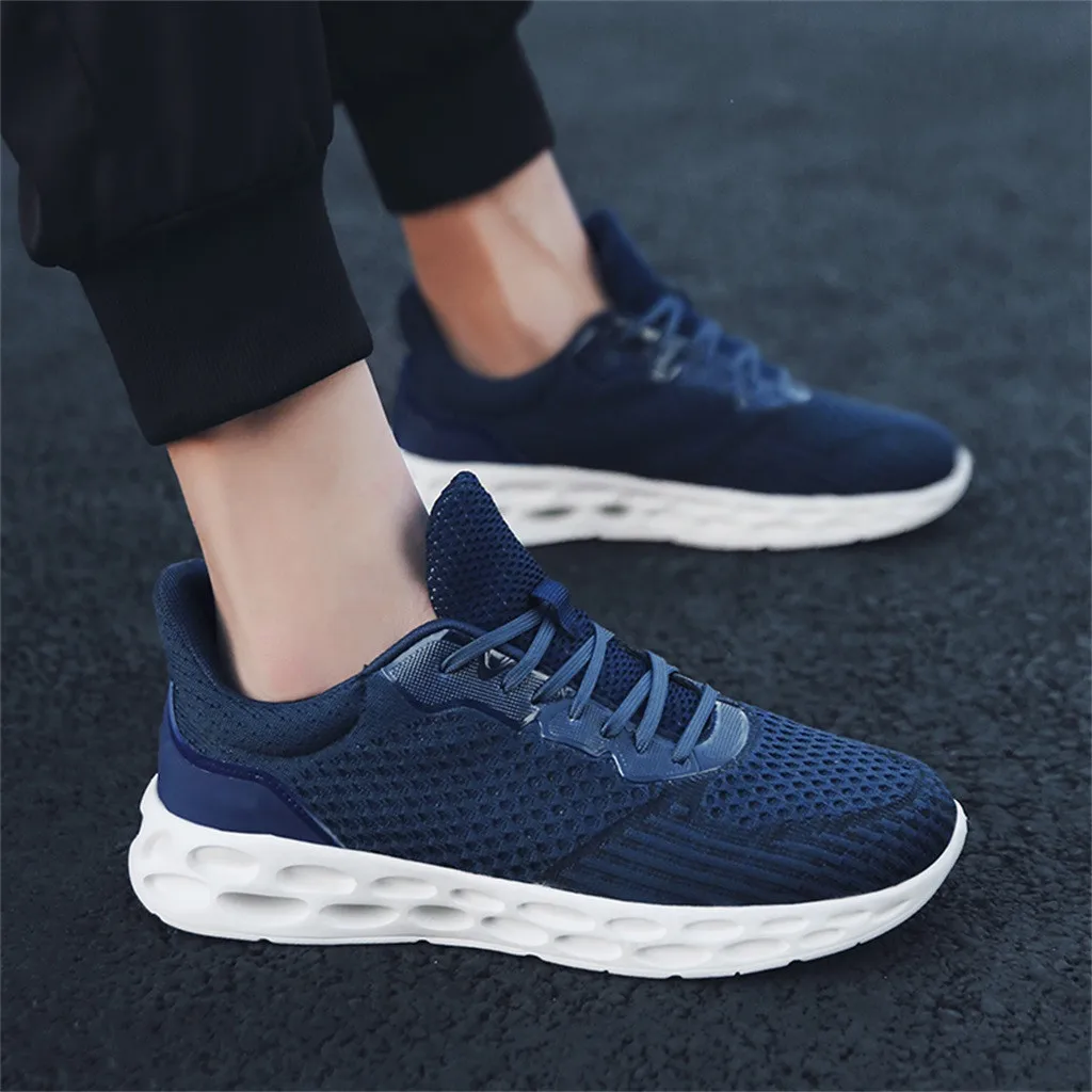 Кроссовки носки мужские без шнуровки дышащие сетчатые Повседневные Легкие