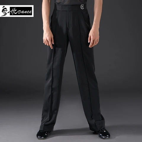 HC танцевальные мужские брюки для бальных танцев, танцевальные брюки, костюмы для латинских танцев, брюки, штаны для современных танцев, штаны с карманами MA2172