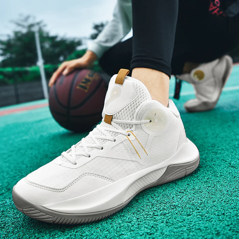 

UANK New High-Quality Men's Basketball Shoes Non-Slip Cushioning Breathable Mesh Unisex Sneakers Sonic 9 Basketball Shoes 36-45