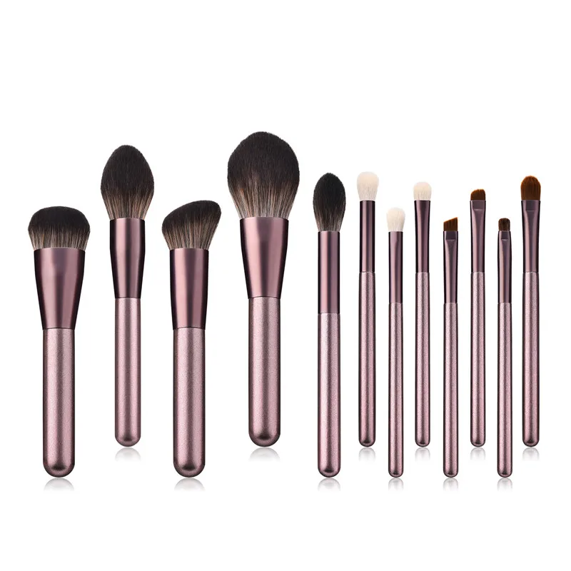 Набор кистей для макияжа основы пудры румян теней консилера губ глаз Кисть
