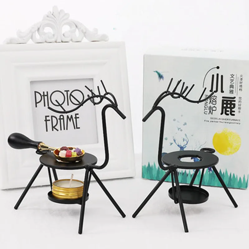 Винтажные печатные восковые уплотнительные печи бусины огнеупорные нагреватели