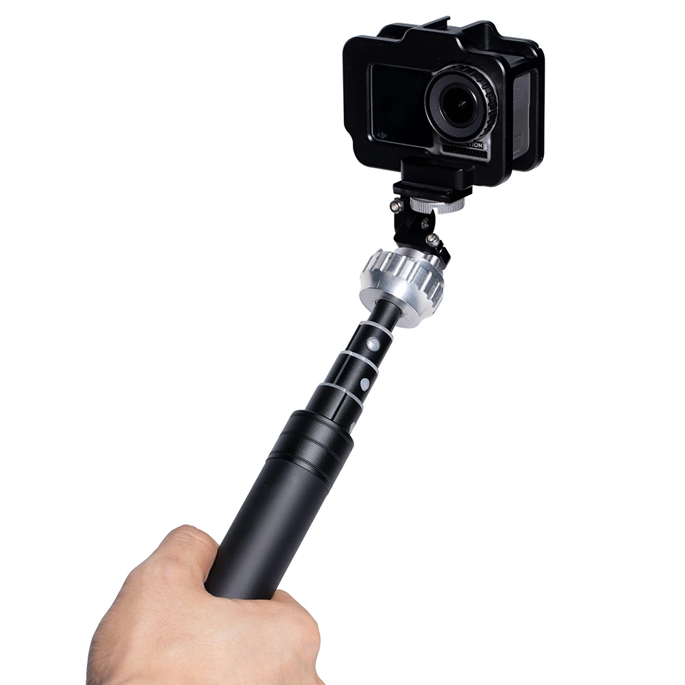 Металлический Чехол AMBITFUL для Dji Osmo быстрая разборка чехол Vlog + Холодный башмак