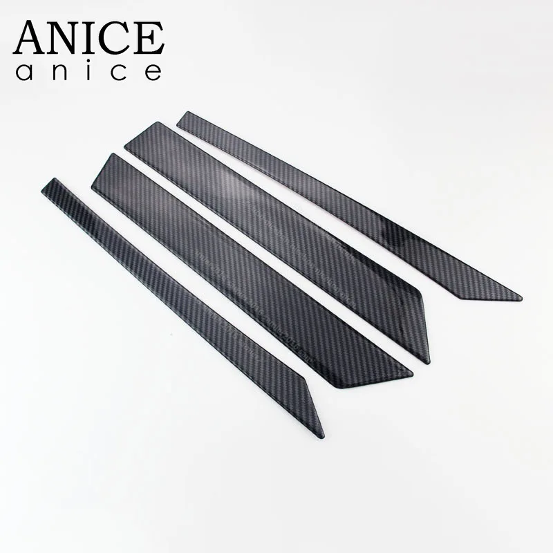 4 шт. декоративный подлокотник из углеродного волокна для двери Ford Focus MK3 2012 2018 RS