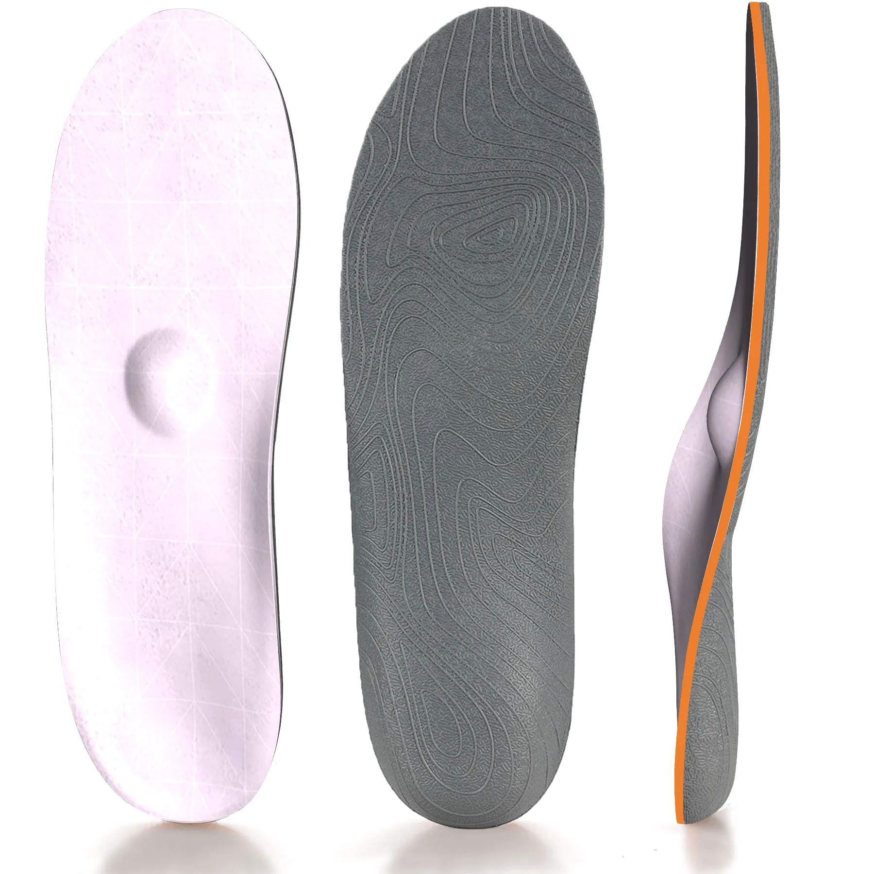Flat Feet Orthopedic Insert Insoles Sneakers Memory Foam Arch Support Men Heel Pain Spurs Plantar Fasciitis Sports Shoes Cushion