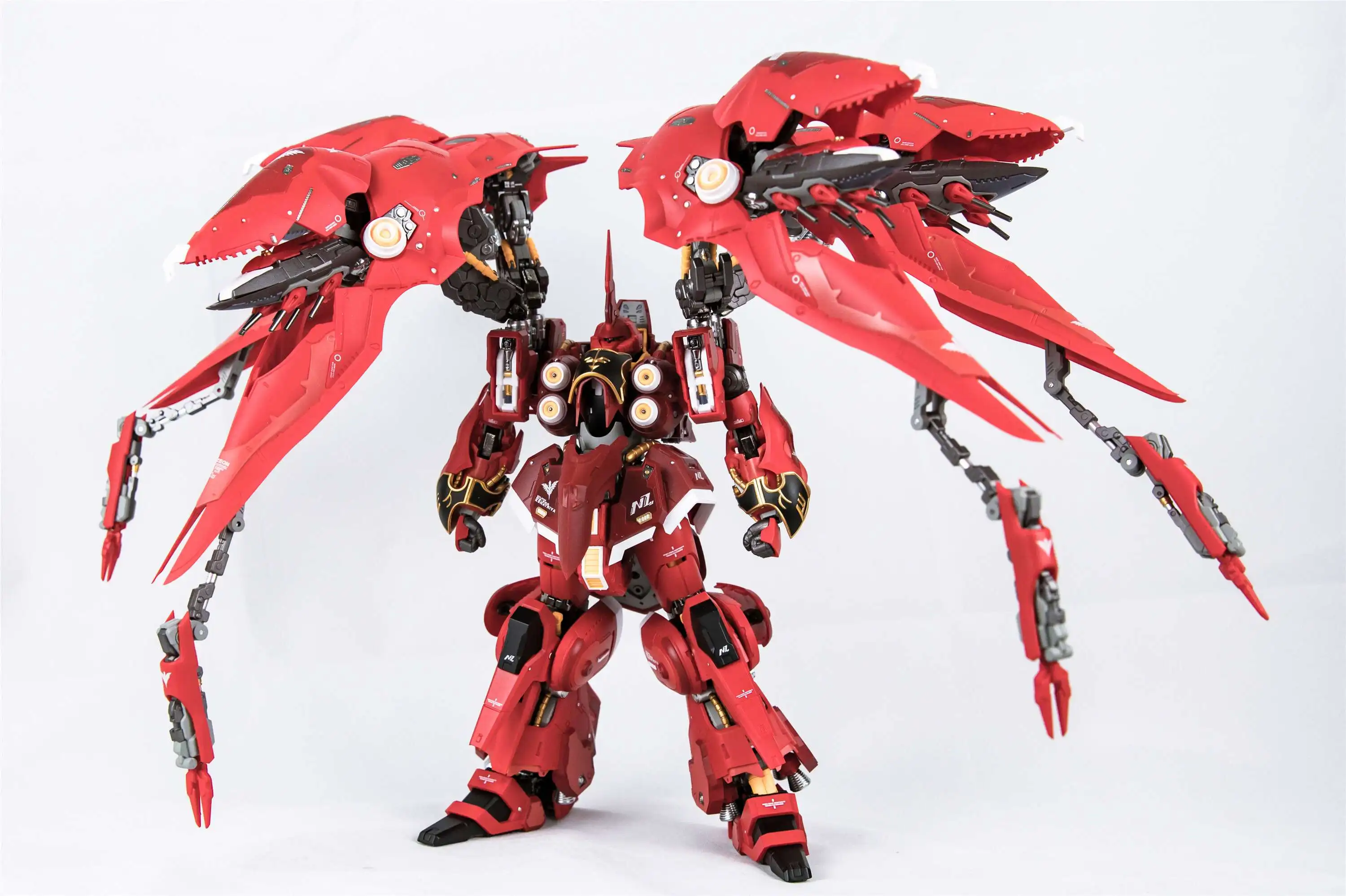 Металлический клуб MC 1/100 NZ 666 Kshatriya Warlock красная версия полная фронтальная комета
