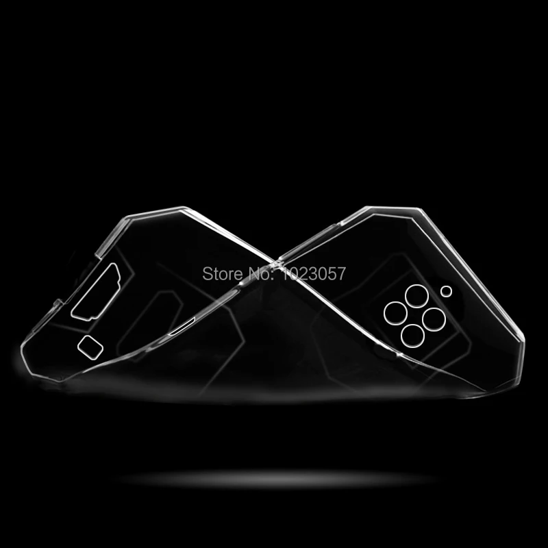 Чехол для Oukitel WP6 черный мягкий чехол с черным закаленным стеклом 6 3
