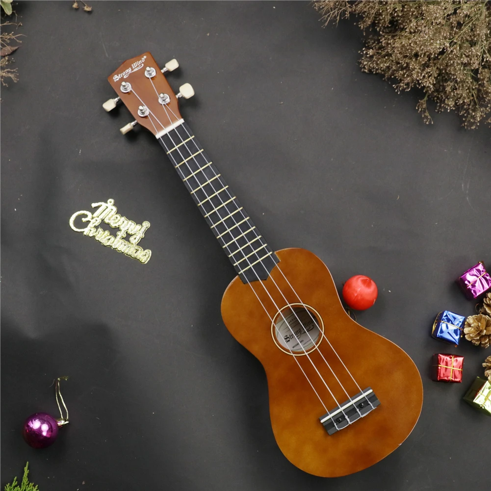 Детская Гавайская гитара Сопрано 21 дюйм гавайская мини-гитара для начинающих