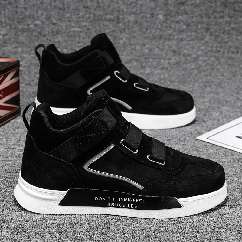 

Adult High Top Men Sneakers Original Fashion Men Casual Shoes Hard-Wearing Comfortable Heighten shoes Brand Flats Leisure shoes