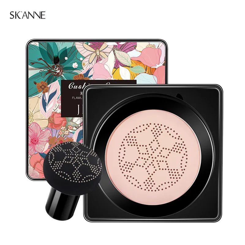 20 г безупречный стойкий Макияж Подушка в форме гриба BB крем-консилер Осветляющий