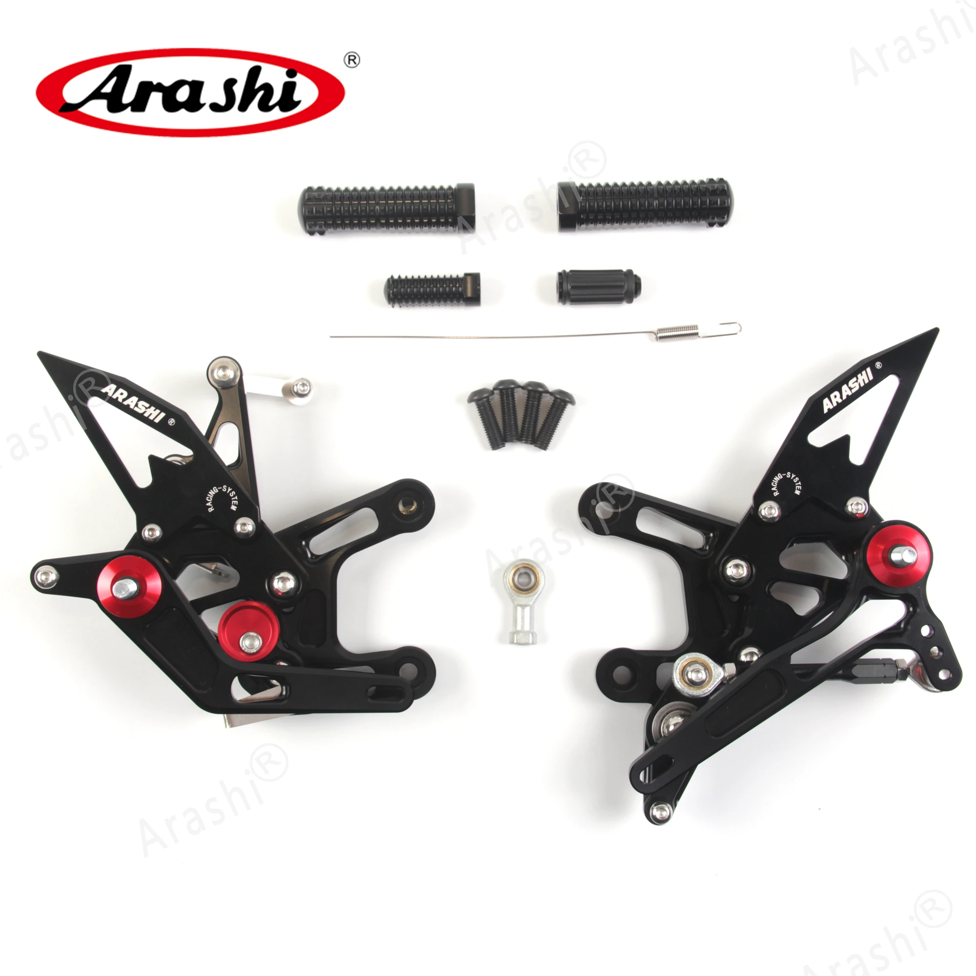 Араши ниндзя ZX10R / ABS QS 2016 2017 2018 2019 2020 ЧПУ регулируемый задний комплект для KAWASAKI ZX-10R