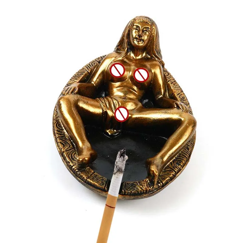 Пепельница для сигарет пикантная пепельница из смолы сигар дома украшение офиса