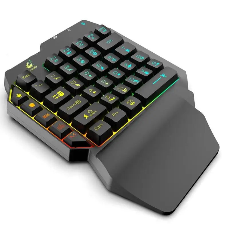 G11 39 клавиш Мини Беспроводная Одиночная клавиатура компьютер ноутбук ПК Bluetooth 4,0 телефон игровая клавиатура для Android iOS