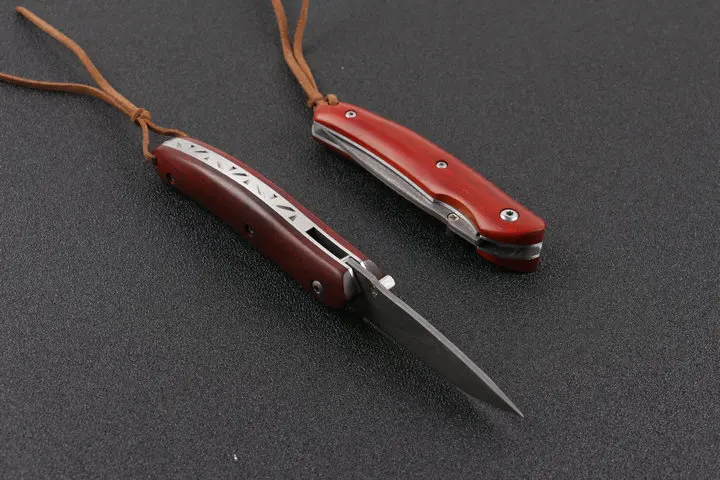 Новый продукт VG10 Дамасская сталь Портативный складной нож Военный Нож EDC