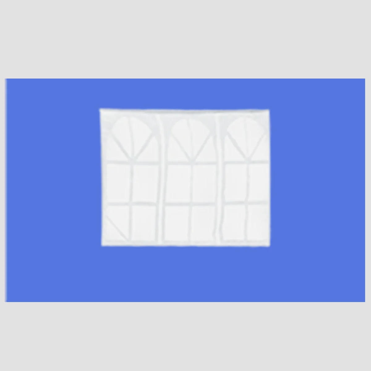 Blue Wall window 10x10FT оксфордская палатка верхняя крышка наружная палатка навес верхняя Замена закрывающий полог стены защитный тент Солнцезащитная УФ шторка защита - Цвет: Blue Wall window