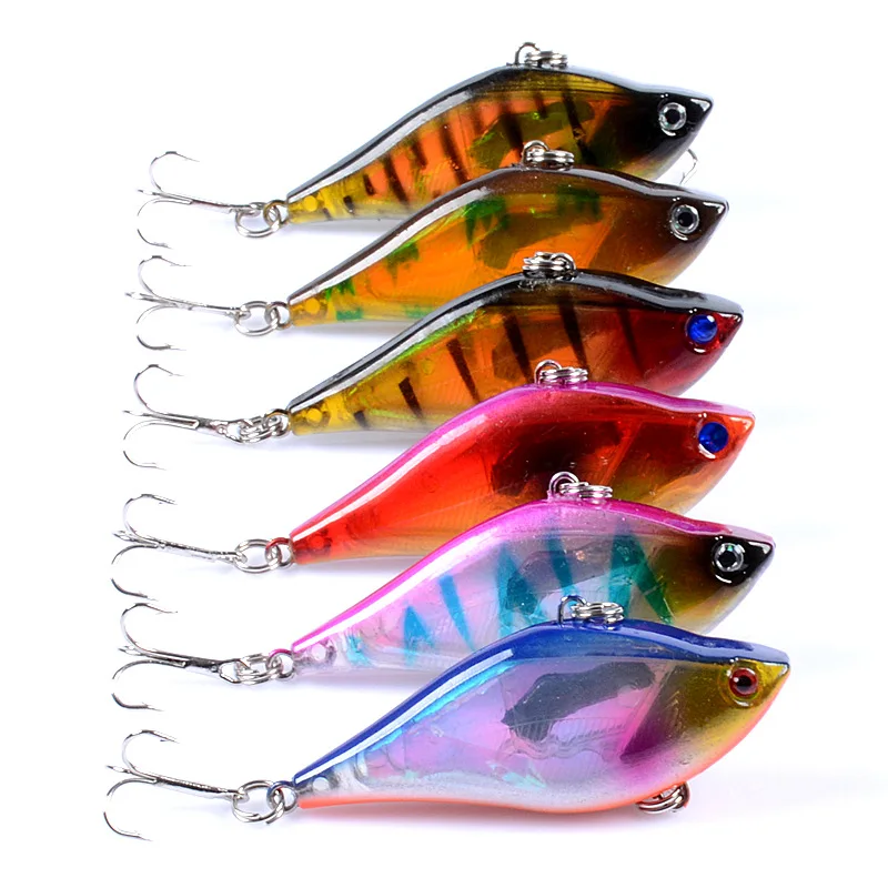

1PCS Fishing Lure Minnow Wobblers Super Long Throwing Whole Swimming Hard Bait 60mm/13.1g Flatfish Pesca Perch Saltwater Fish
