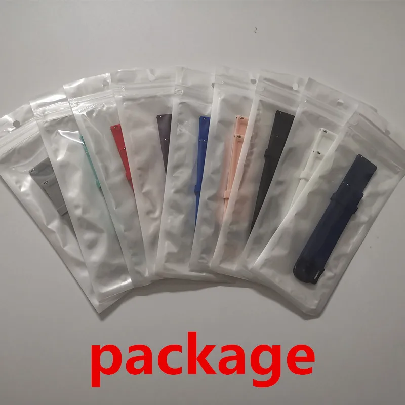 Ремешок 20 мм из пищевого силикона ремешок с пряжкой для обработки краски