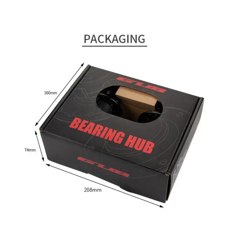 

GUB Bicycle Hubs Sealed Bearing MTB Mountain Bike Hubs Quick Release 32H Barrel Shaft Quick Release 11 Speed Hub