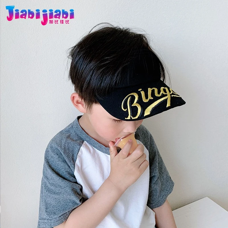 Детская летняя шляпа для мальчиков УФ Солнцезащитная бейсбольная кепка