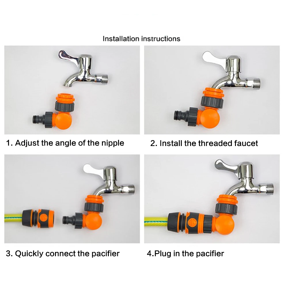 

Быстроразъемный поворотный сплиттер для водопроводного крана, сельскохозяйственный быстроразъемный водяной соединитель, клапан управлен...