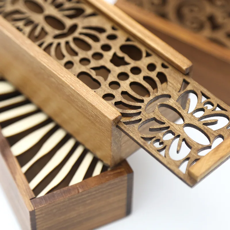 Классические деревянные Пеналы открытые коробки органайзер для хранения