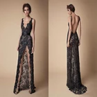 Вечернее платье до бедра с V-образным вырезом, без рукавов