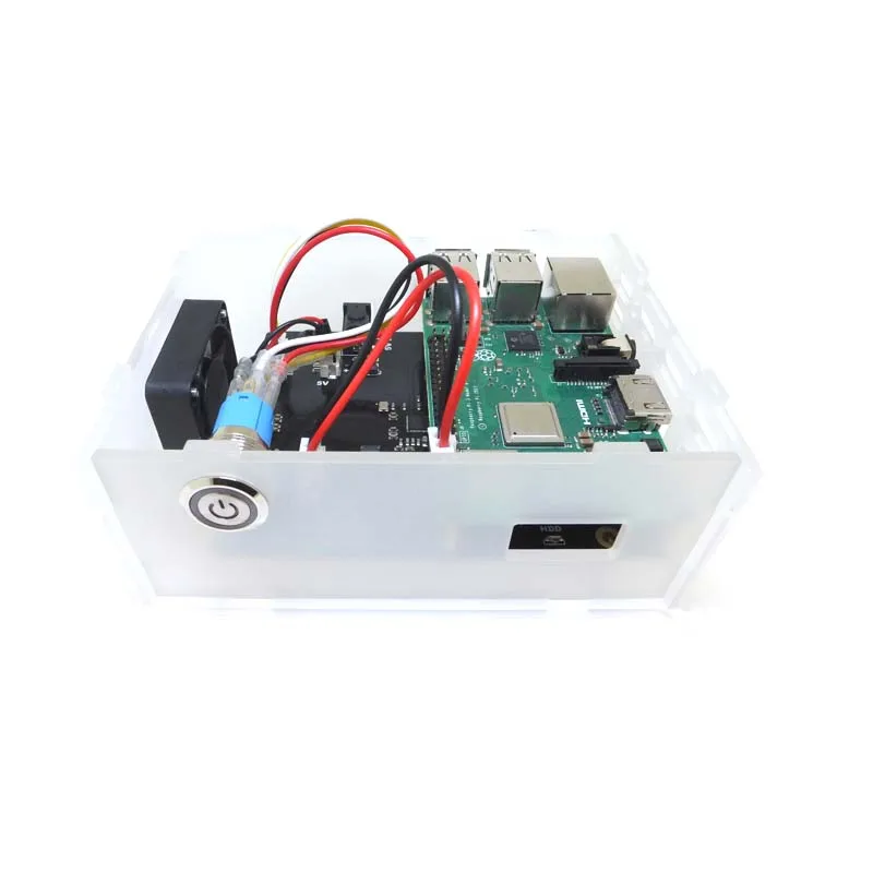 Raspberry Pi 2," жесткого диска SATA HDD/SSD хранения Плата расширения, X820 V3.0 USB 3,0 мобильный жесткий диск модуль с Чехол+ 5V 4A питания для RPI