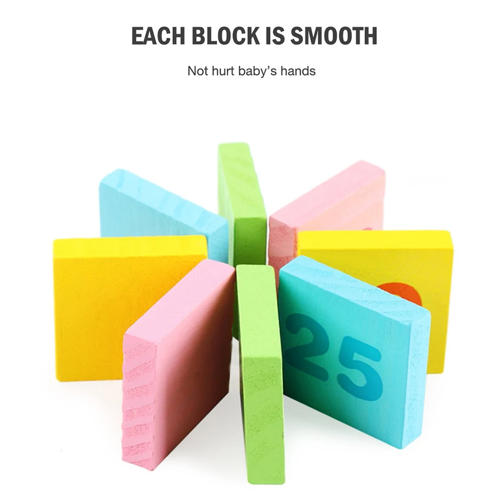 200 шт деревянные цифровые палочки пазл развивающий игрушка математика