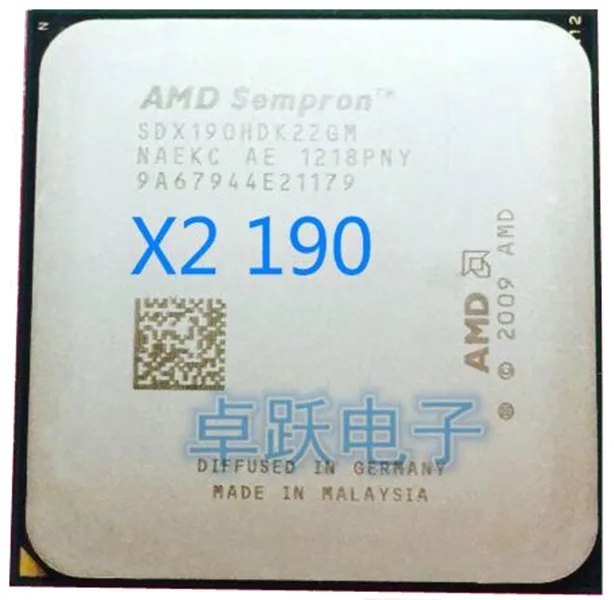 Двухъядерный процессор AMD Sempron X2 190 2 5 GHz AM3 X2-190 бесплатная доставка | Компьютеры и