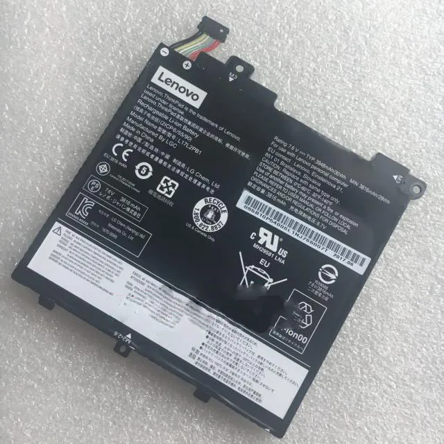 Новый оригинальный аккумулятор для Lenovo E43 80 L17L2PB1 L17M2PB1 L17C2PB1 7 5 V 30WH|Аккумуляторы