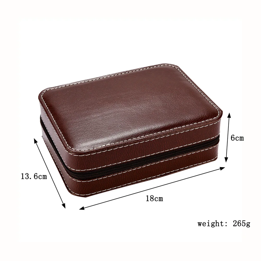 4 слота портативный ящик для хранения часов Дорожный Чехол универсальный размер