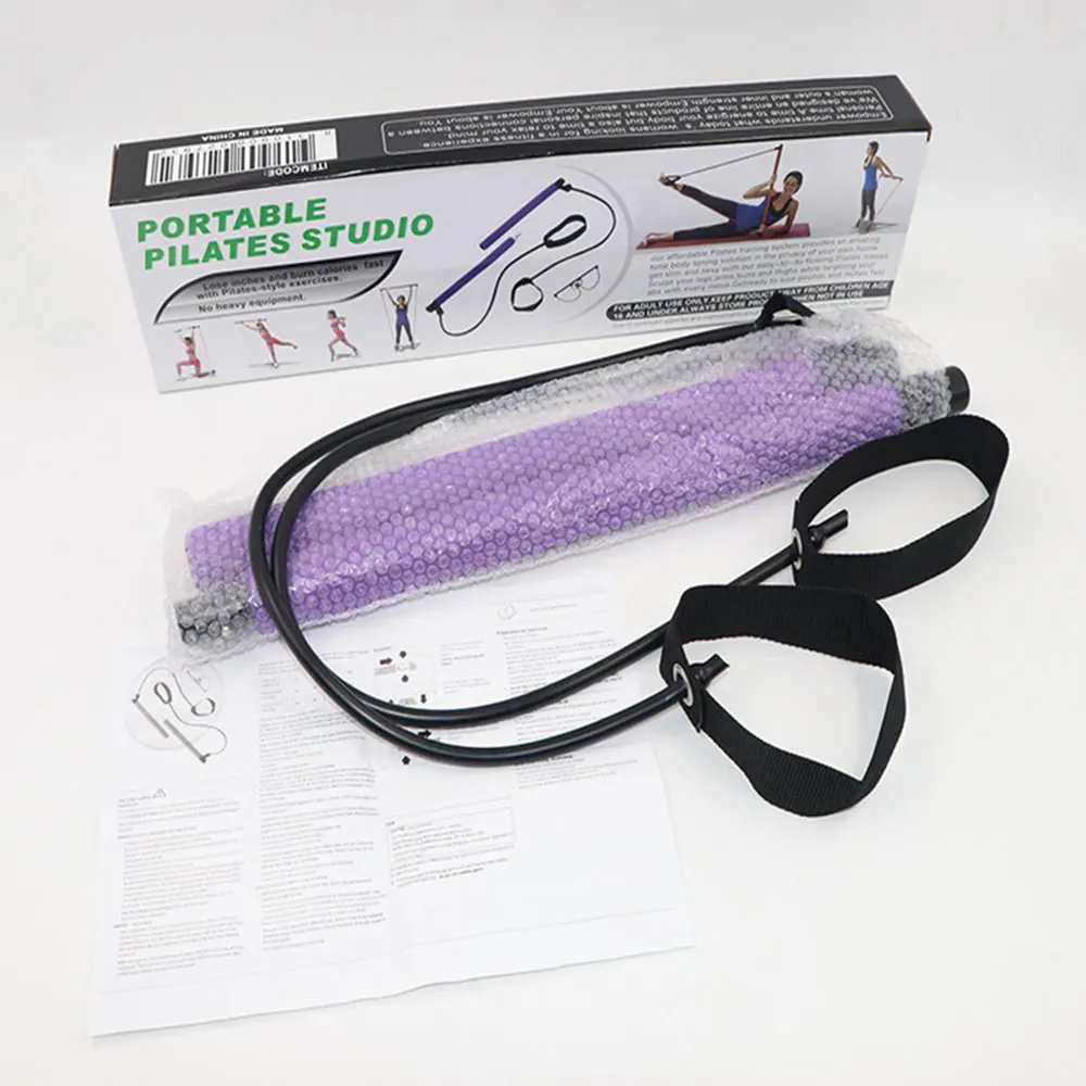 Многофункциональная палка для пилатеса сопротивление йоги Тяговая веревка