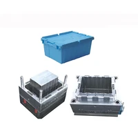customized plastic crate mold parts